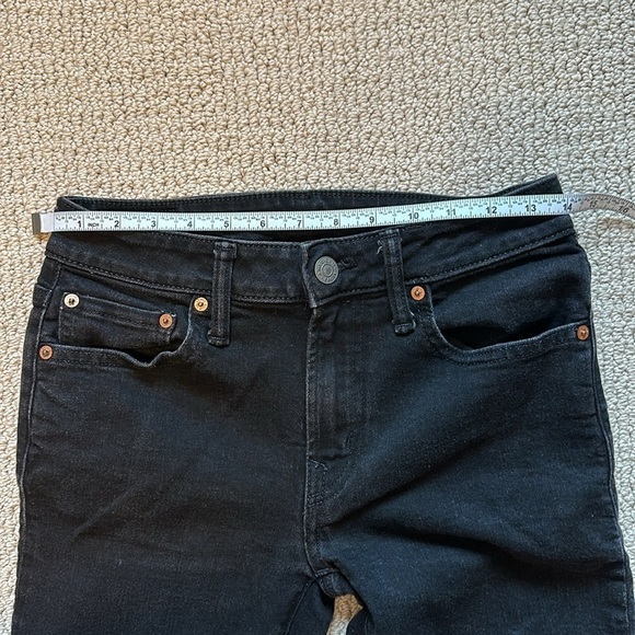 American‎ Eagle Men’s AE AirFlex+ Slim Straight Jeans in Black Size 28 - Picture 7 of 7